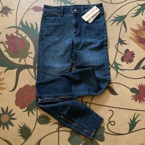 Splendid zip ankle skinny jeans